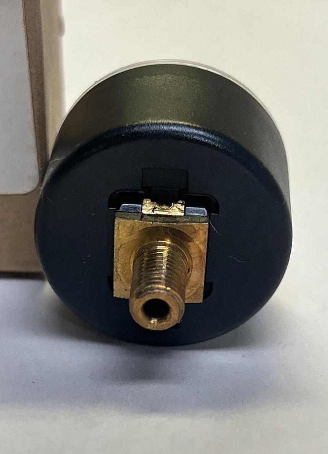 FISHER,21B4037X012,PRESSURE GAUGE 0-30PSI NOS