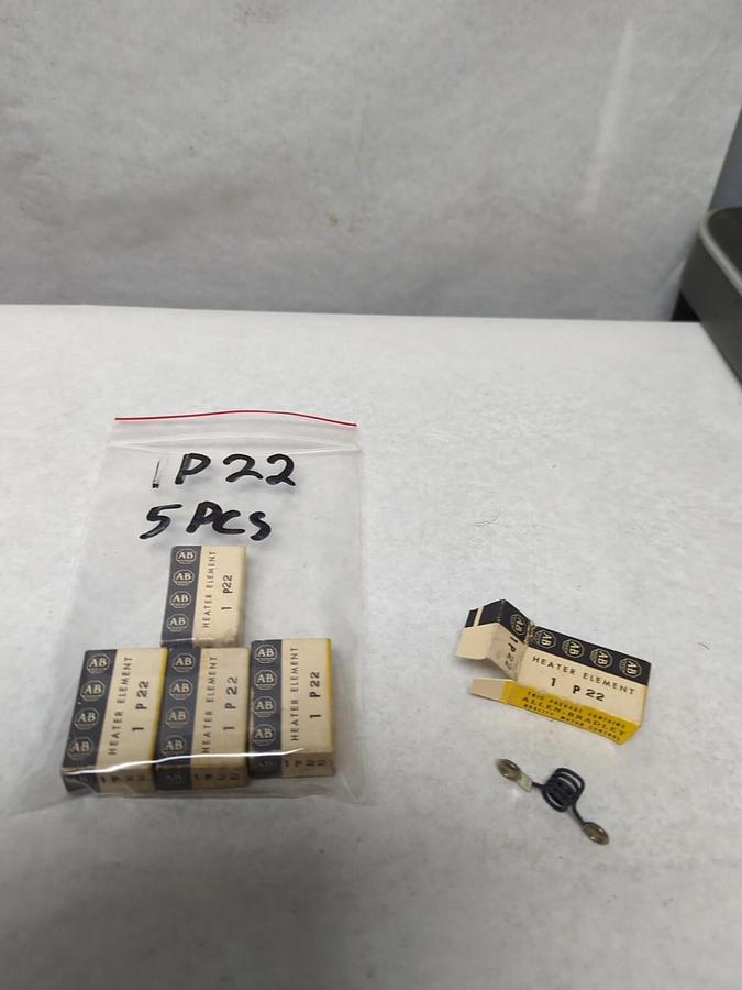 ALLEN BRADLEY,P22,HEATER ELEMENT LOT OF 5 NOS