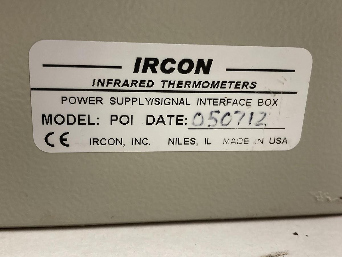 Ircon,Model POI,Power Supply/Signal Interface Box 100-240V 50-60Hz 40VA