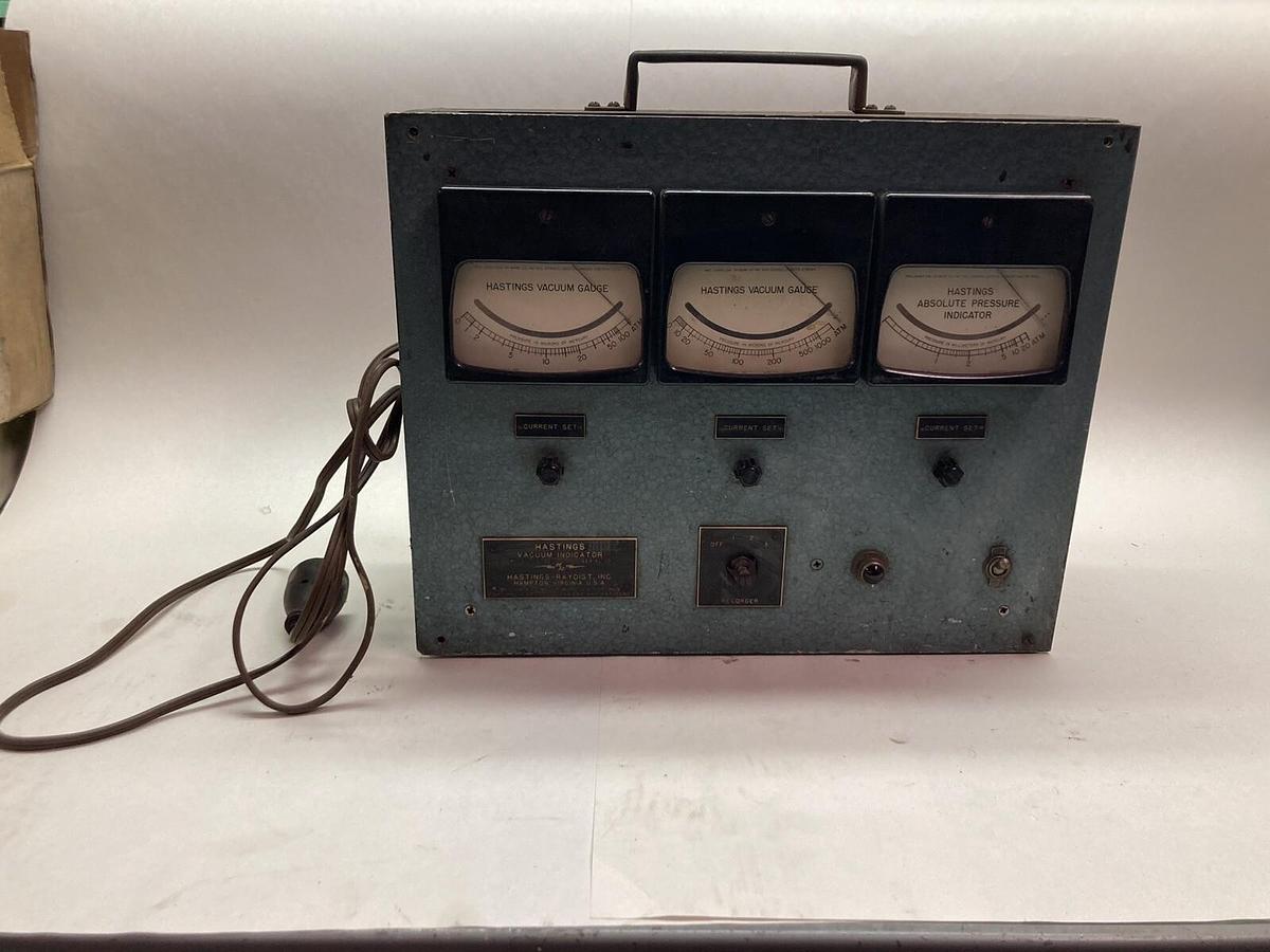 Used Hastings,Model CV-32,Vacuum Indicator