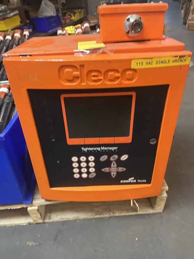 Used CLECO,TME-111-15-U-EN,CHANNEL TIGHTENING MANAGER CONTROLLER 115V