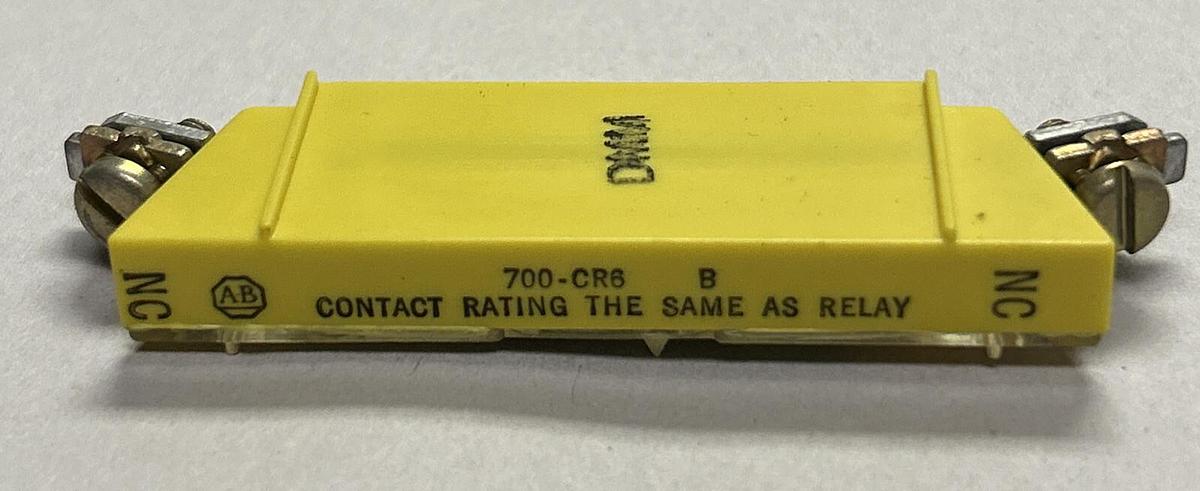 ALLEN BRADLEY,700-CR6,SER B CONTACT CARTRIDGE NOS