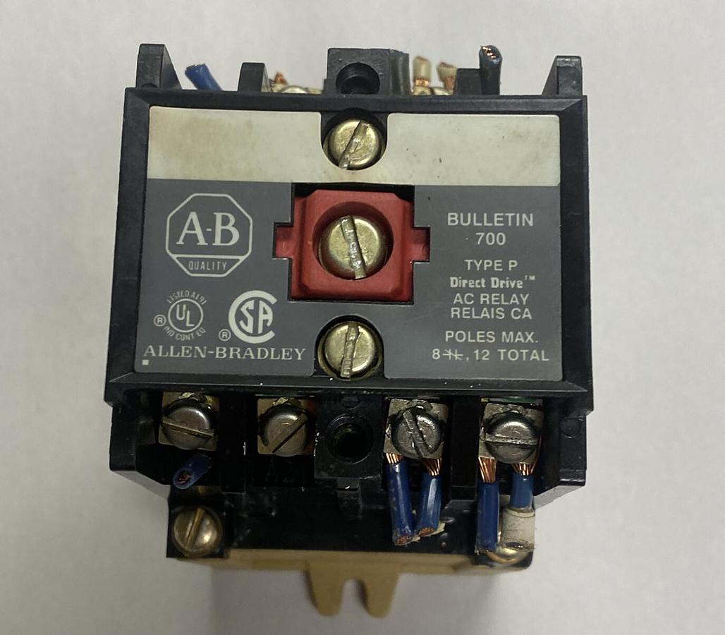 Used ALLEN BRADLEY,700-P400A1,AC RELAY
