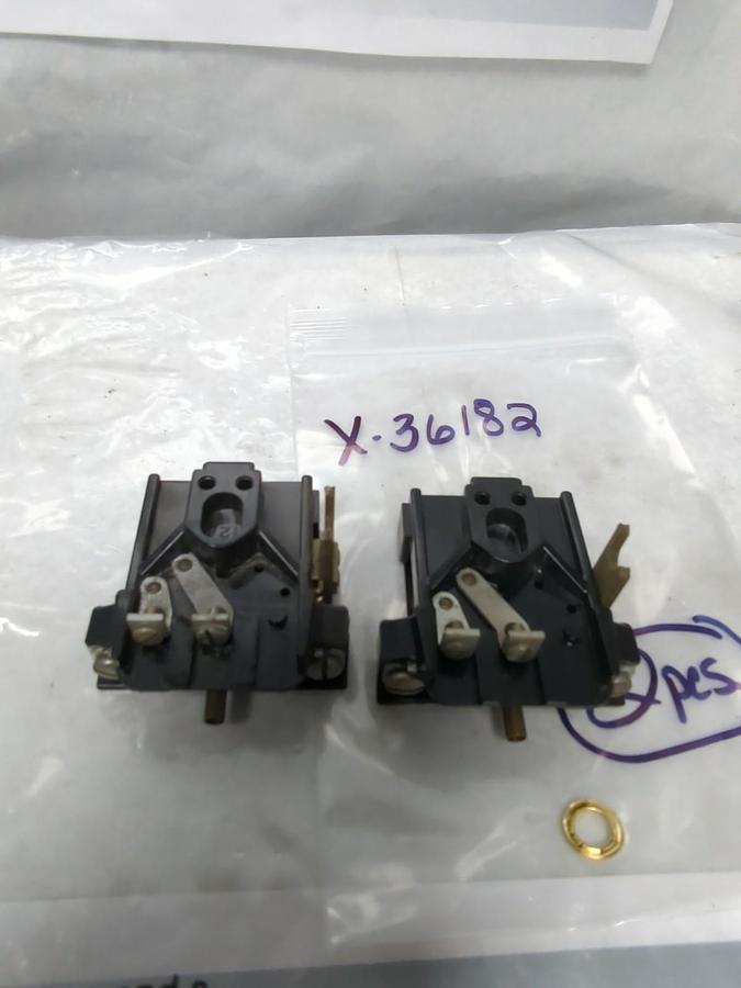 Used ALLEN BRADLEY,-36182,L.H. OVERLOAD RELAY LOT OF 2 PRE-OWNED