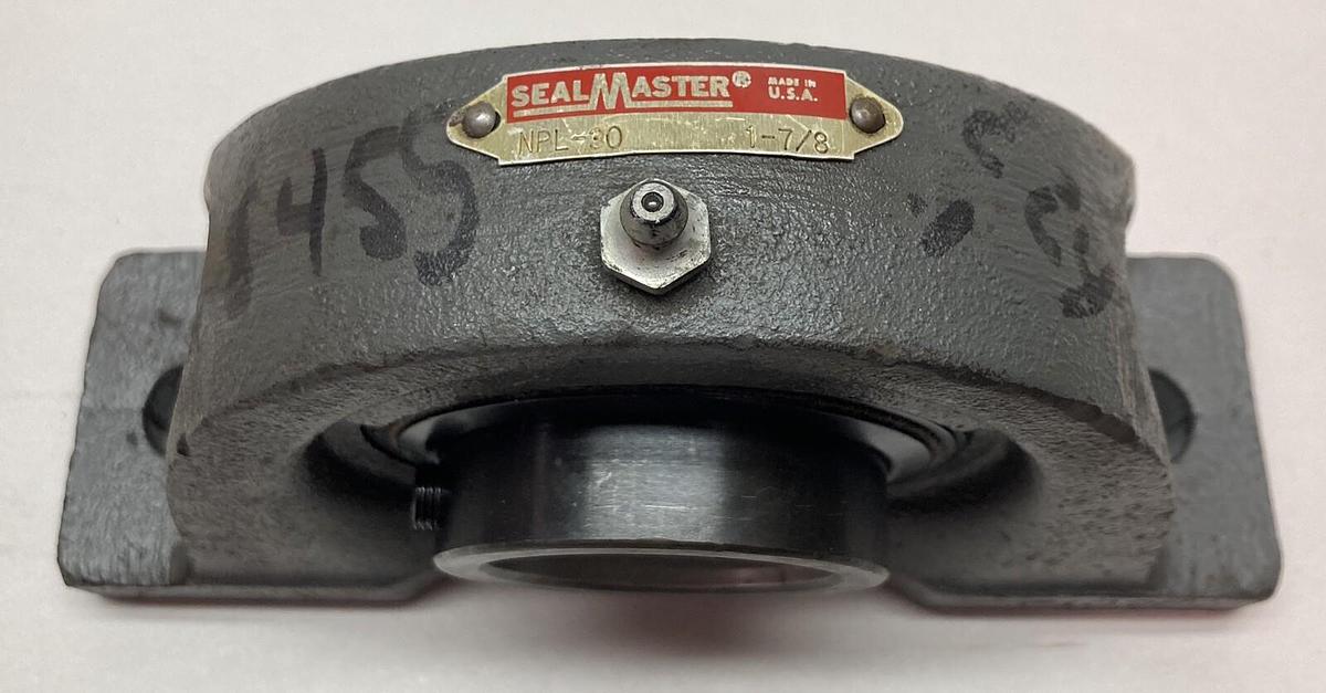 Used Sealmaster,NPL-30,Pillow Block Bearing 1 7/8 Inch