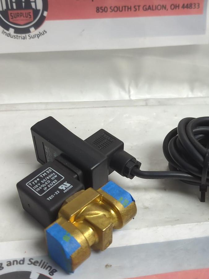 Used TEC-22,TM30,SOLENOID VALVE ASSEMBLY 115V 50/60HZ PRE-OWNED