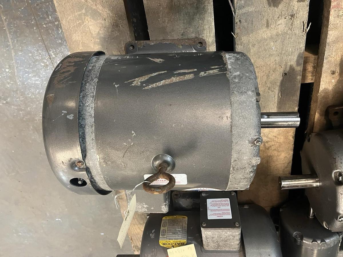 Used BALDOR,M3703,MOTOR 3HP 1725RPM 213 3PH
