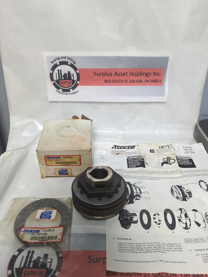 MORSE,465903,350A-1TL TORQ LIMITER NOS