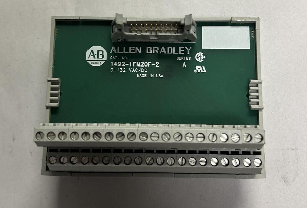 Used ALLEN BRADLEY,1492-IFM20F-2,SER A INTERFACE MODULE