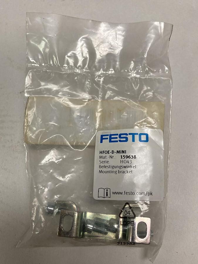 Used Festo,HFOE-D-MINI,Mounting Bracket