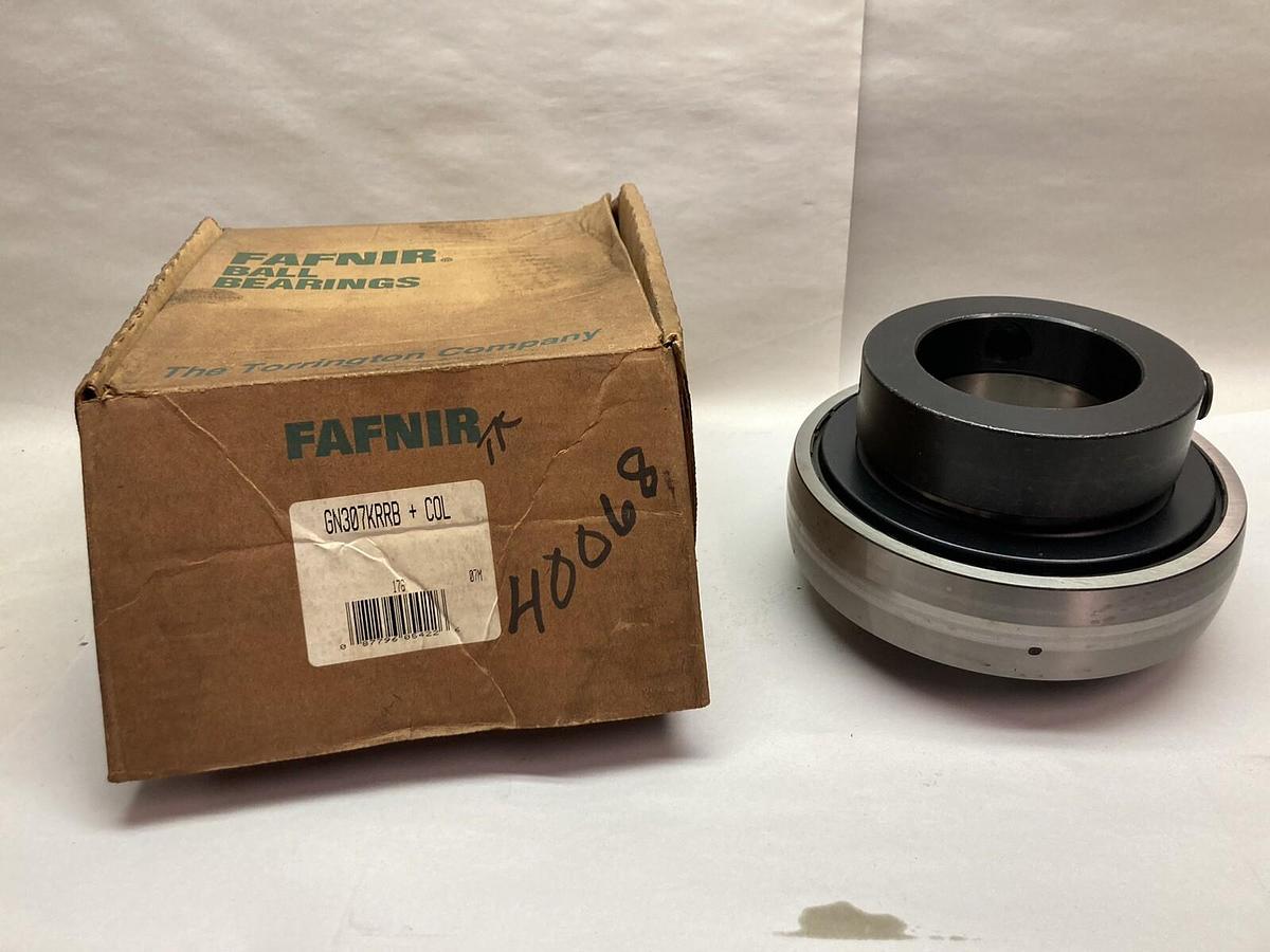 Fafnir,GN307KRRB + COL,Locking Collar Ball Bearing