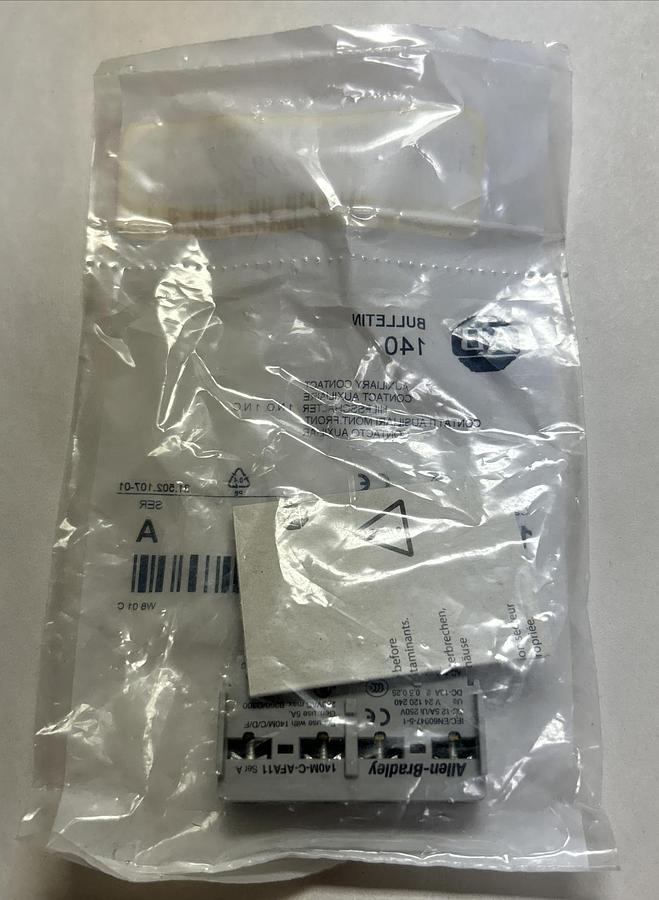 Used ALLEN BRADLEY,140M-C-AFA11,SER A INTERNAL AUXILIARY CONTACT NEW