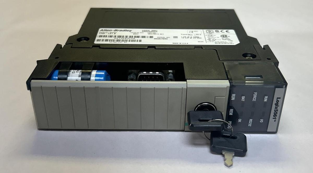 Used ALLEN BRADLEY,1756-L61,LOGIX 5561 PROCESSOR