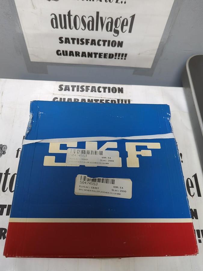 SKF,22224 EK/C3,SPHERICAL ROLLER BEARING 120MM BORE NOS