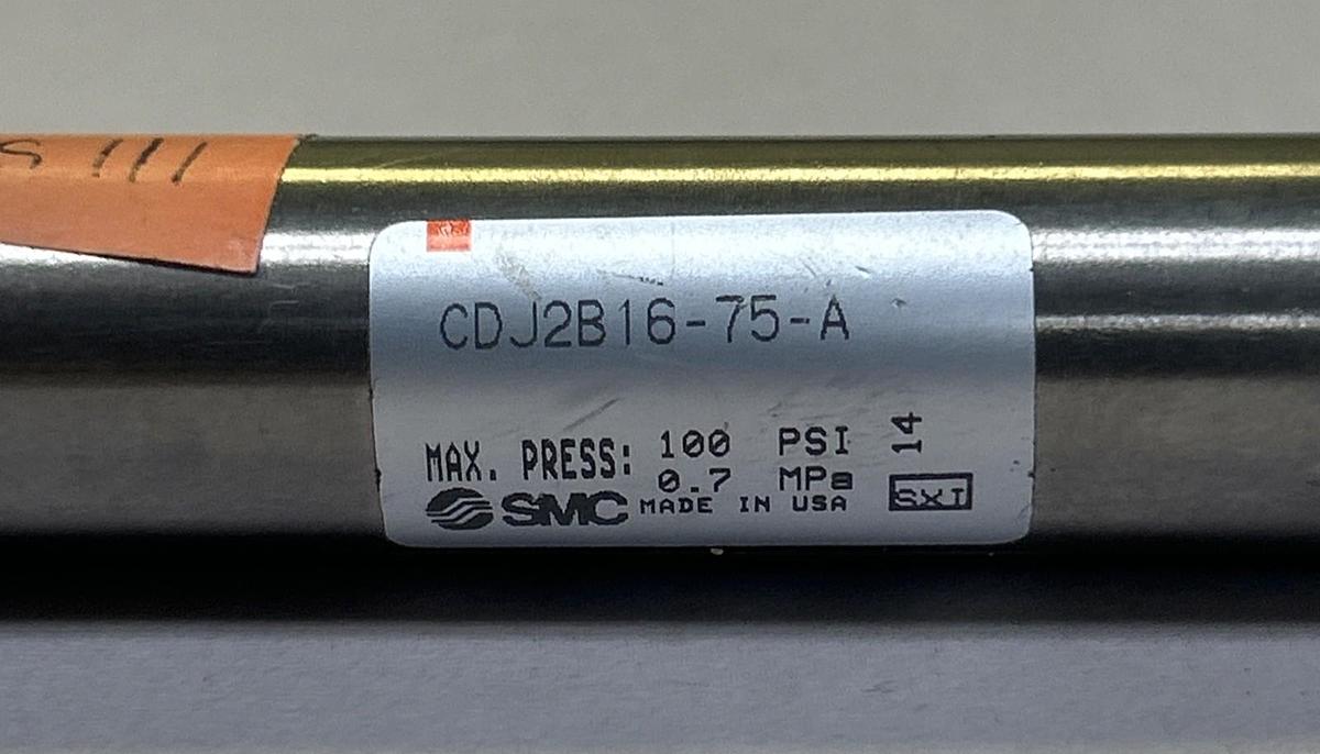 SMC,CDJ2B16-75-A,PNEUMATIC CYLINDER NOS