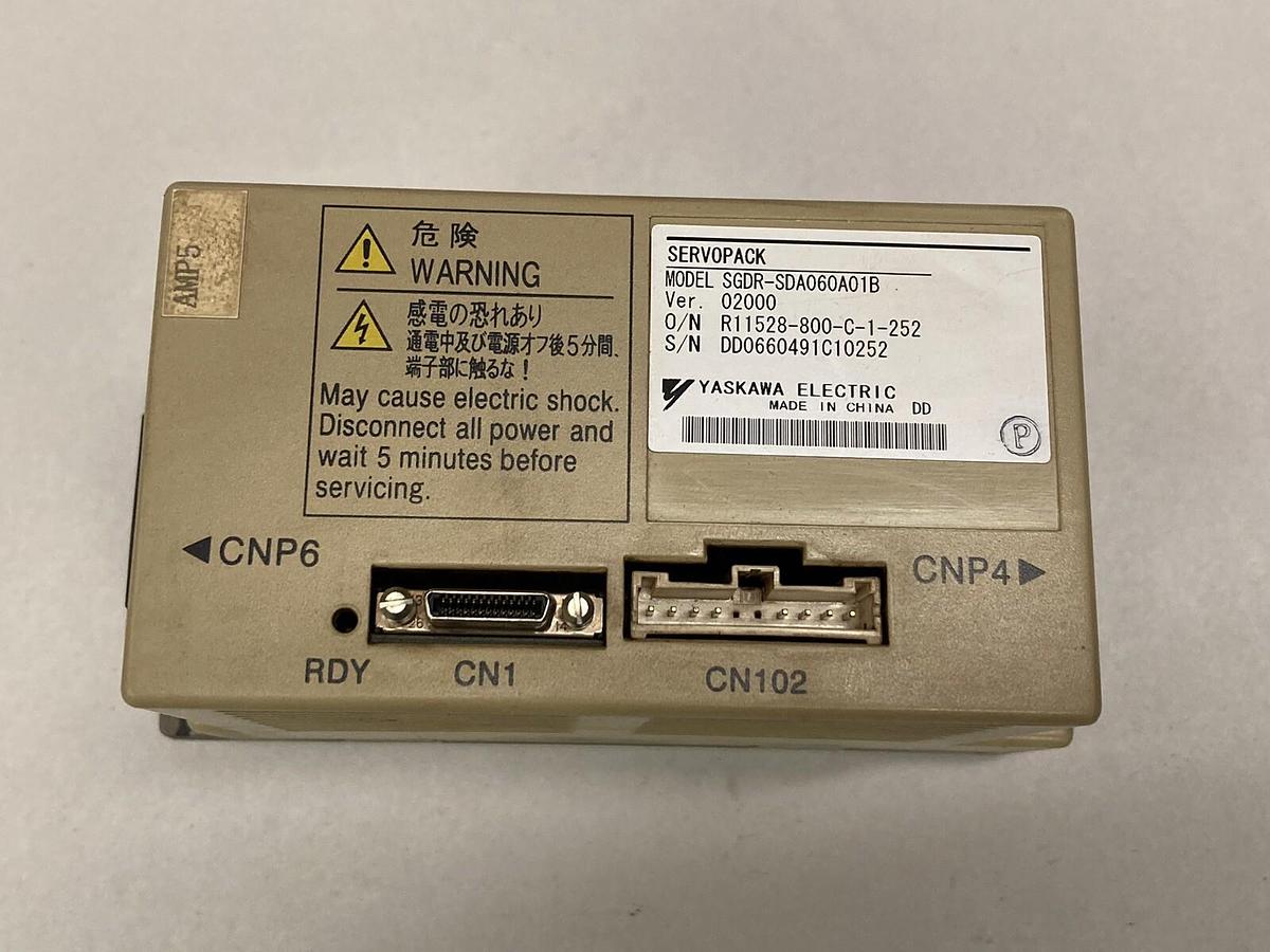 Used Yaskawa,SGDR-SDA060A01B,Servopack