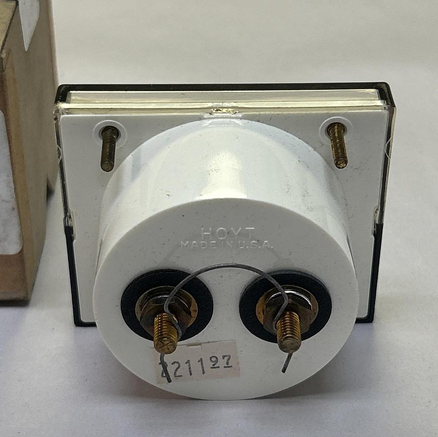 HOYT / NORTH AMERICAN,EHX-2025,PANEL METER 10-10 DC VOLTS NOS