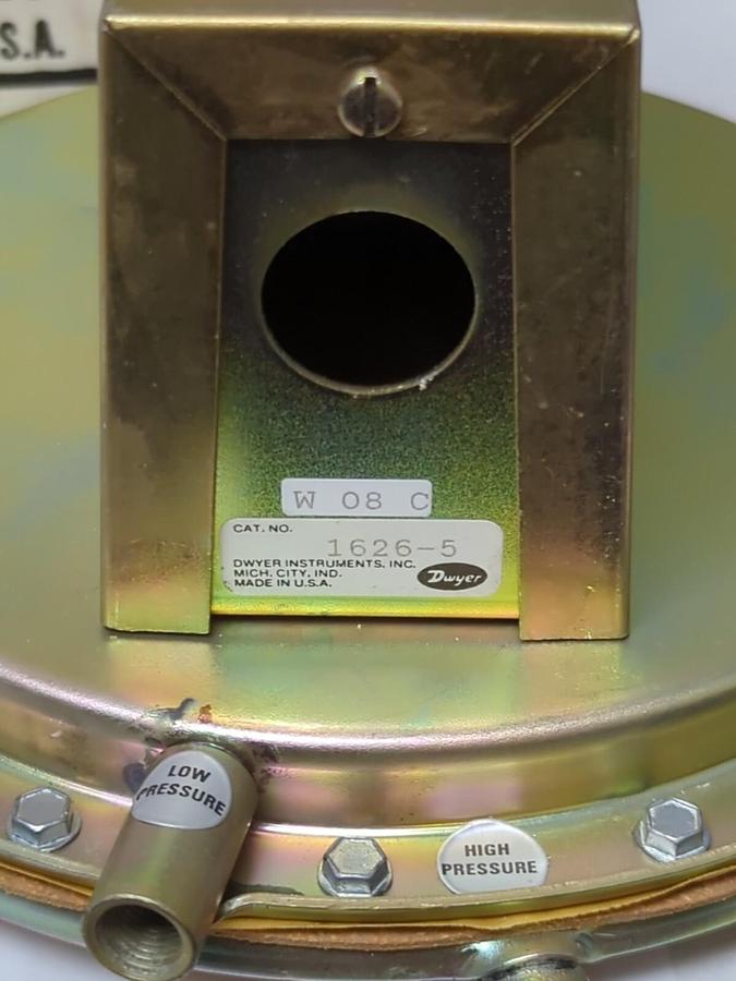 DWYER,1626-5,DIFFERENTIAL PRESSURE SWITCH NOS