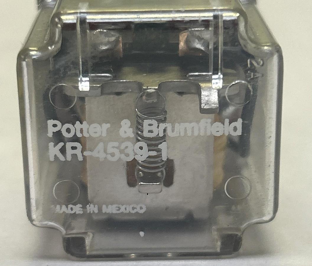 Used POTTER & BRUMFIELD,KR-4539-1,RELAY LOT OF 2