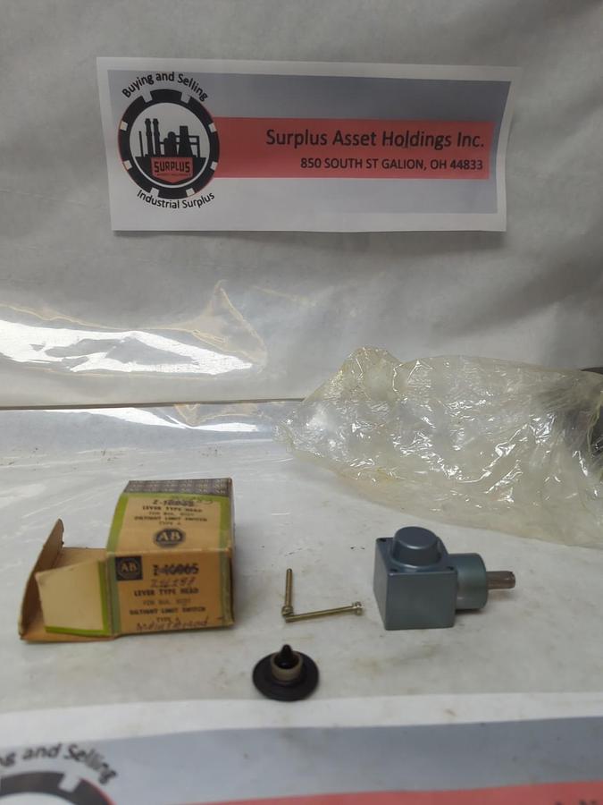 ALLEN-BRADLEY,Z-26283,OILTIGHT LIMIT SWITCH LEVER TYPE HEAD NOS