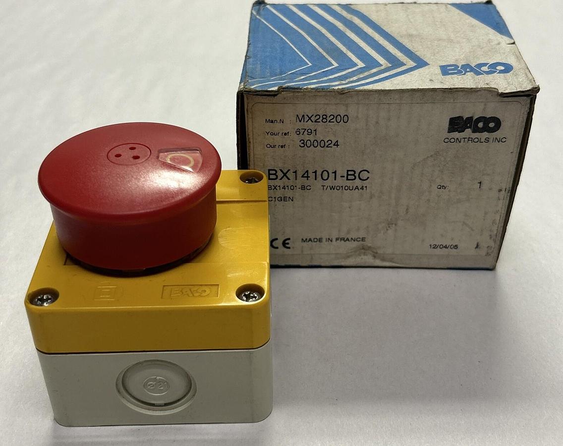 BACO CONTROLS,MX28200,PUSH BUTTON NOS