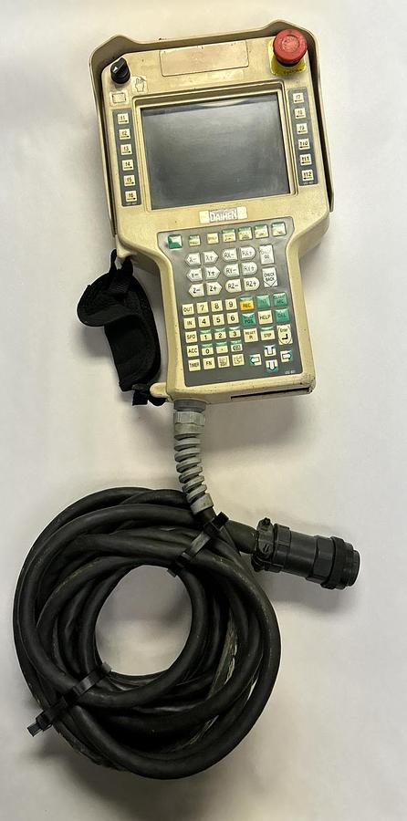 Used DAIHEN,AXTPDD0N-UC08,TEACH PENDANT MEMBRANE KEYPAD