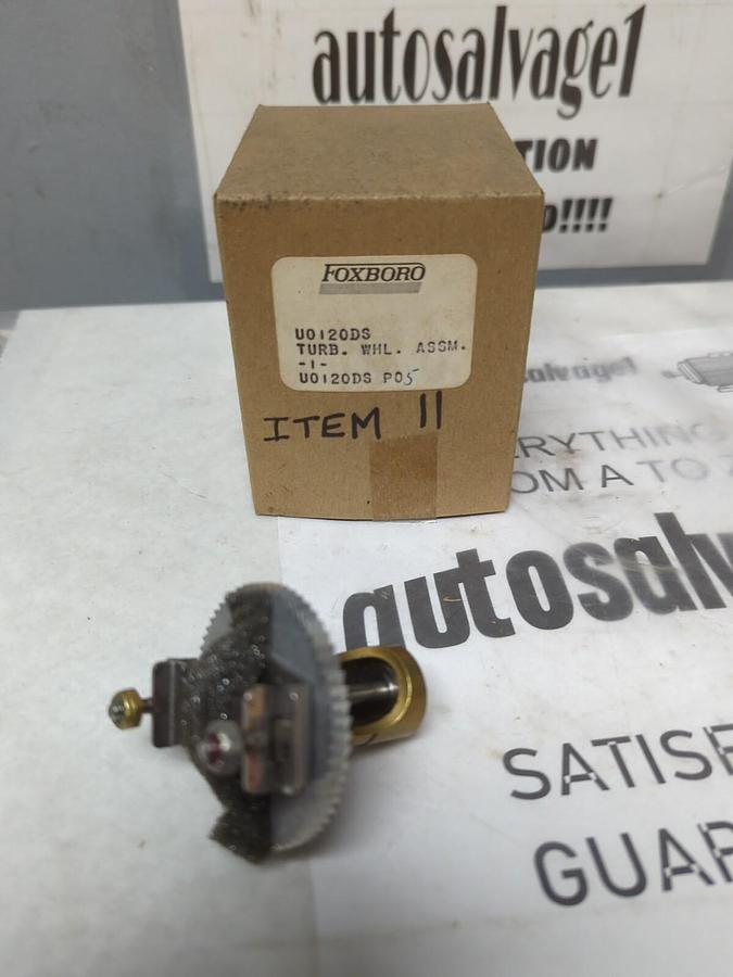 FOXBORO,U0120DS,TURBINE WHEEL ASSEMBLY NOS