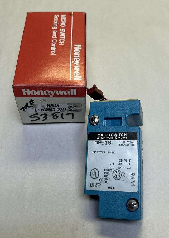 Used HONEYWELL,MPS10,EMITTER BASE NEW