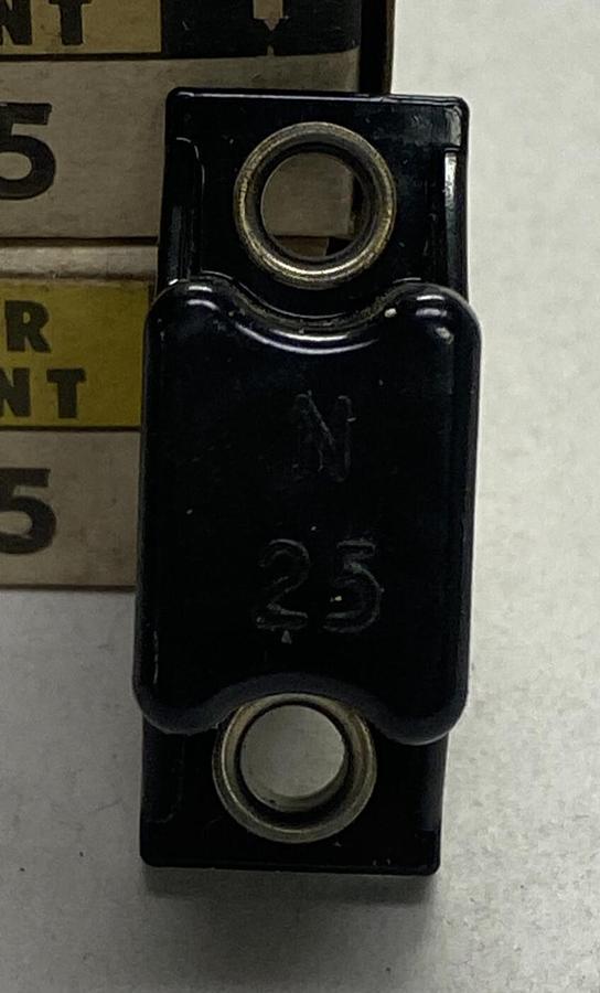 ALLEN BRADLEY,N25,OVERLOAD RELAY HEATER ELEMENT LOT OF 2 NOS