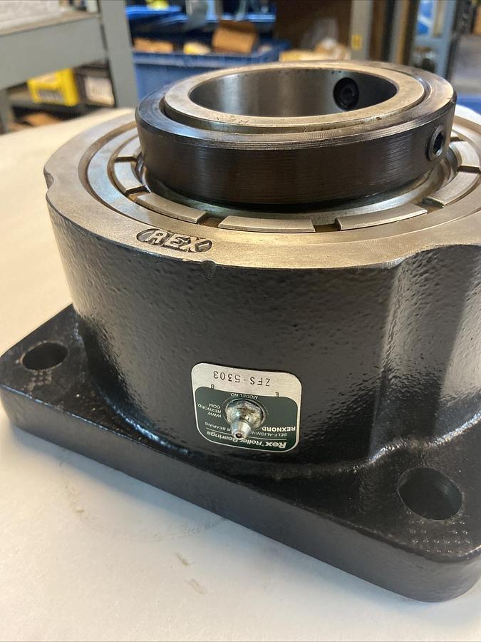 Rexnord,ZFS-5303,4 Bolt Flange Bearing 3-3/16 INCH New No Box