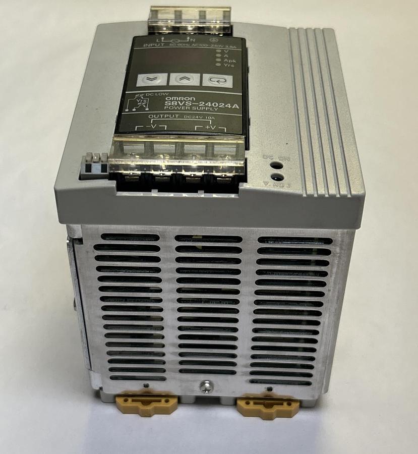 Used OMRON,S8VS-24024A,POWER SUPPLY