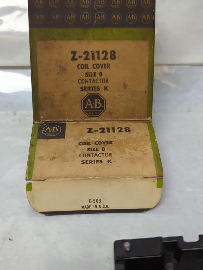 ALLEN-BRADLEY,Z-21128,COIL COVER NOS