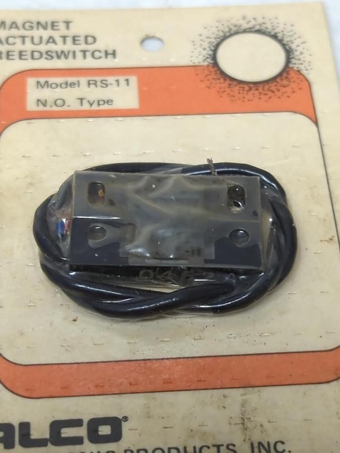 ALCO,RS-11,MAGNET ACTUATED REED SWITCH LOT OF 4 NOS