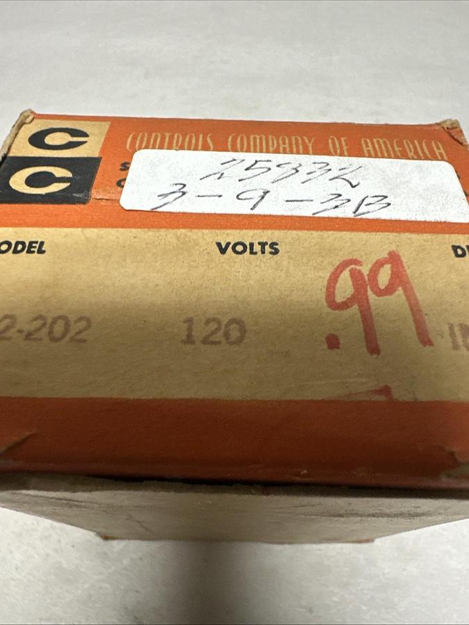 Control Centers of America,812-202,120V Control Solenoid