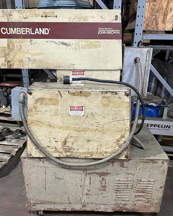 Used Cumberland,15 HP 230/460V 3 Phase,Plastics Granulator Grinder