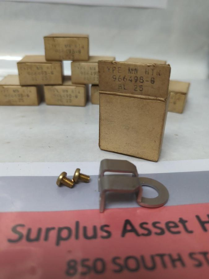 WESTINGHOUSE,966-498-G,TYPE MW OVERLOAD THERMAL HEATER RELAY LOT OF 9 NOS