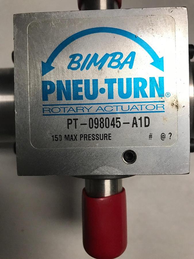 Bimba,PNEU-TURN PT-098045-A1D,Rotary Actuator 150 Max Pressure