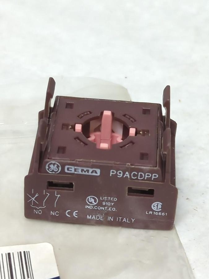 GENERAL ELECTRIC,P9ACDPP,PUSH-ON/PUSH-OFF DEVICE 187843 NOS
