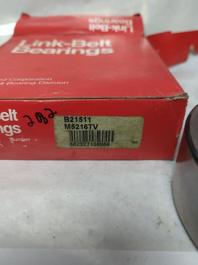 LINK-BELT,M5216TV,CYLINDRICAL ROLLER BEARING B21511 NOS