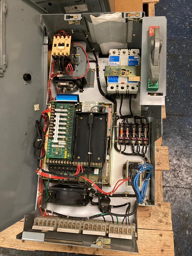 Used Allen-Bradley,2163N,25 INCH 5HP VFD MCC BUCKET 480V 60Hz