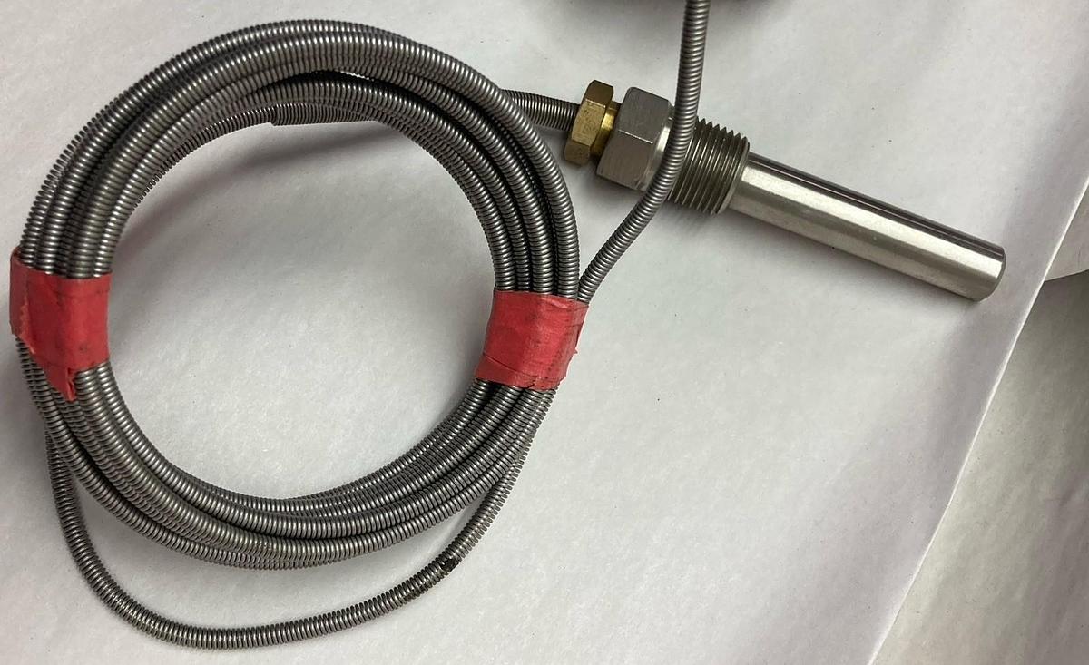 Weiss,0-300,Degrees F Temperature Gauge with Thermocouple and Hardware