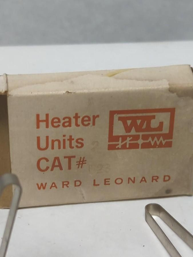 WARD LEONARD,B23,OVERLOAD HEATER ELEMENT LOT OF 2 NOS