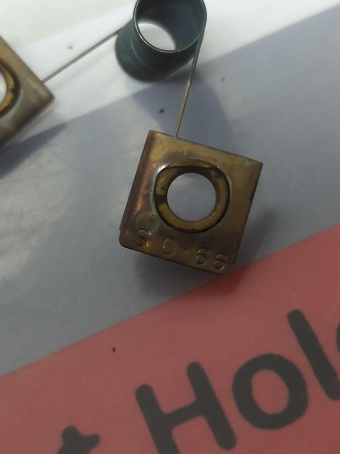 Used JOSLYN CLARK,S0.66,OVERLOAD HEATER ELEMENT LOT OF 6 PRE-OWNED