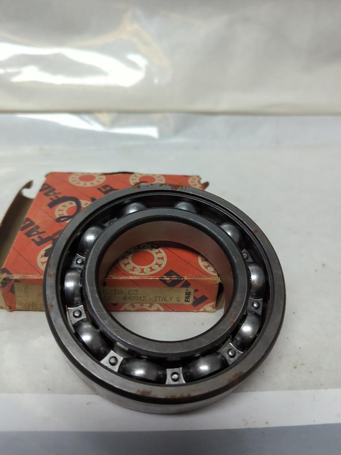 FAG,6210 C3,DEEP GROOVE BALL BEARING NOS