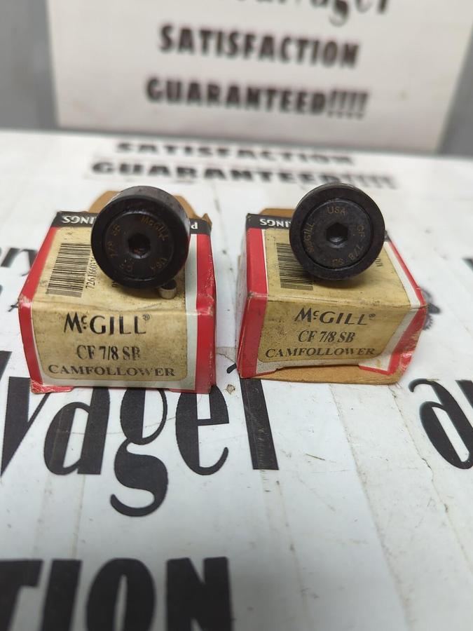 MCGILL,CF 7/8SB,CAM FOLLOWER LOT OF 2 NOS