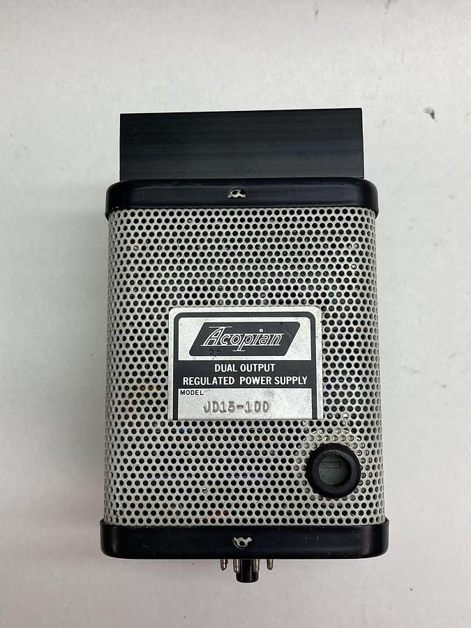 Used Acopian,Model JD15-100,Plug In Linear Regulated Power Supply