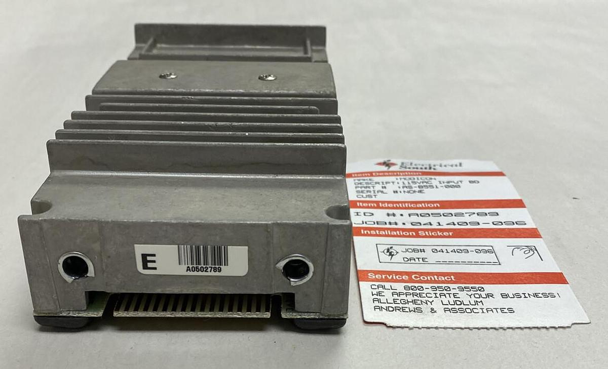 Used Modicon Gould,AS-B551-000,Input Module