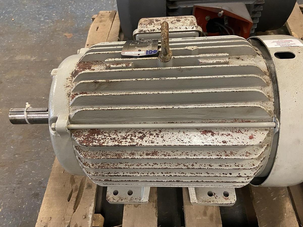 Used Baldor,AEM2333-4,Motor 15HP 1765RPM 460V Frame 284U Refurbished