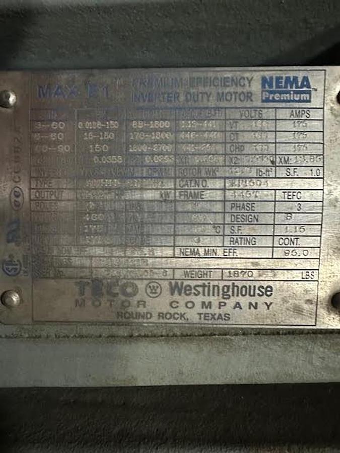 Westinghouse HP.0188-150 446T