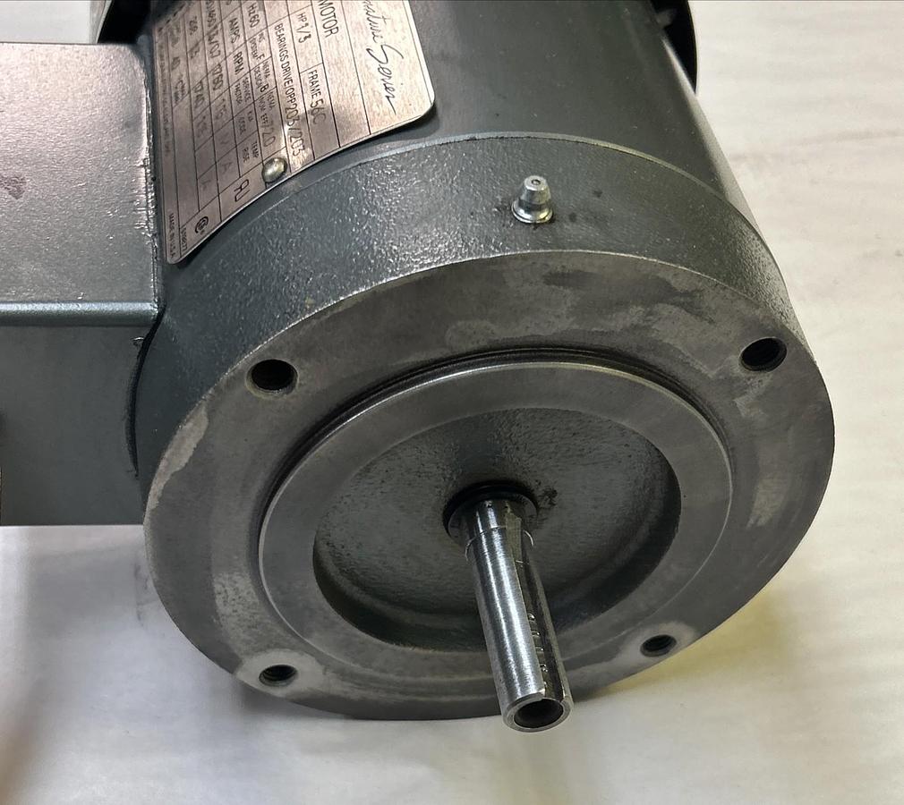 LINCOLN,TF5334CN,AC MOTOR 1/3HP 1750RPM 230/460V 3PH 56C FRAME NOS